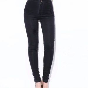 Black American Apparel Easy Jeans
